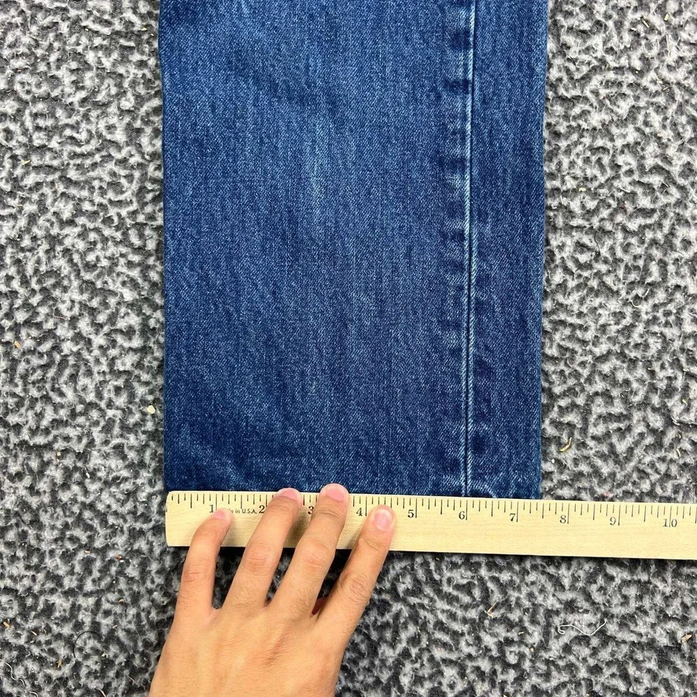 Levis 501 Jeans Men 33x32 Blue Denim Straight Leg Button Fly Original Fit